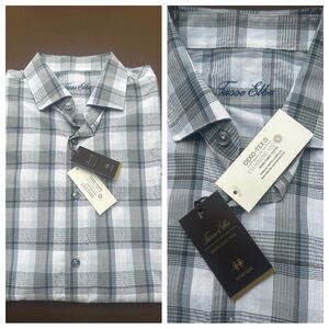 NWT NWT Tasso Elba casual button down LS shirt size L
100% Cotton